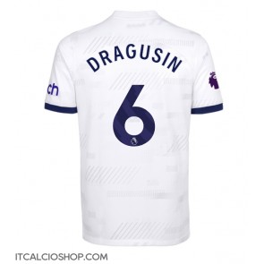 Tottenham Hotspur Radu Dragusin #6 Prima Maglia 2023-24 Manica Corta